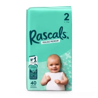 Fraldas Dodot Sensitive ou Rascals Tamanho 2